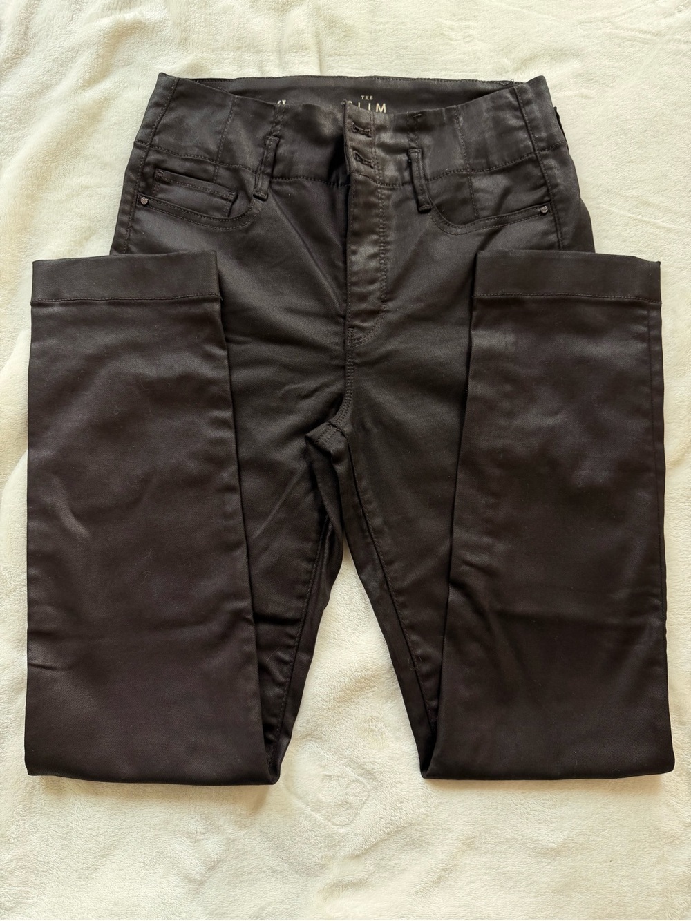 White House Black Market Dark Brown Slim Ankle Pants Size 4L